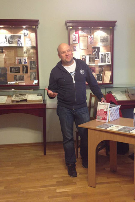 Заведующий отделом Современной драматургии журнала "Современная драматургия" Родион Белецкий Заведующий отделом Современной драматургии журнала "Современная драматургия" Родион Белецкий